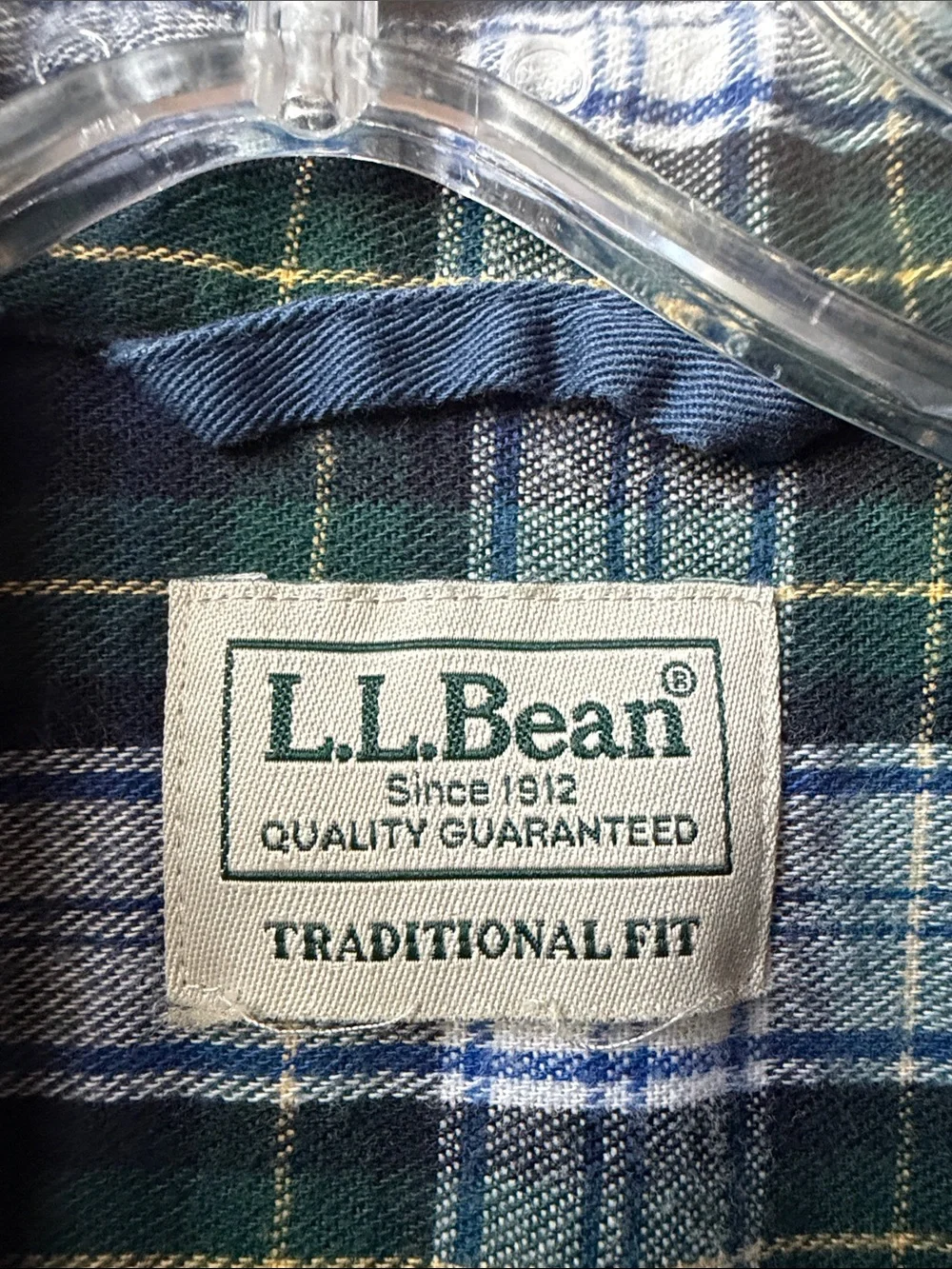 Men’s L.L. Bean Flannel Lined Shirt/Shacket